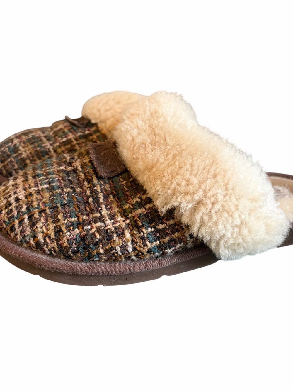 UGG scuffette slide slippers crochet tweed - Picture 2 of 9